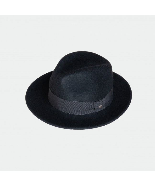 Men's Fedora Felt Hat Classic MAN with Grosgrain