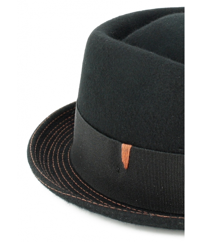 Cappello in feltro Uomo modello pork pie Made in Italy