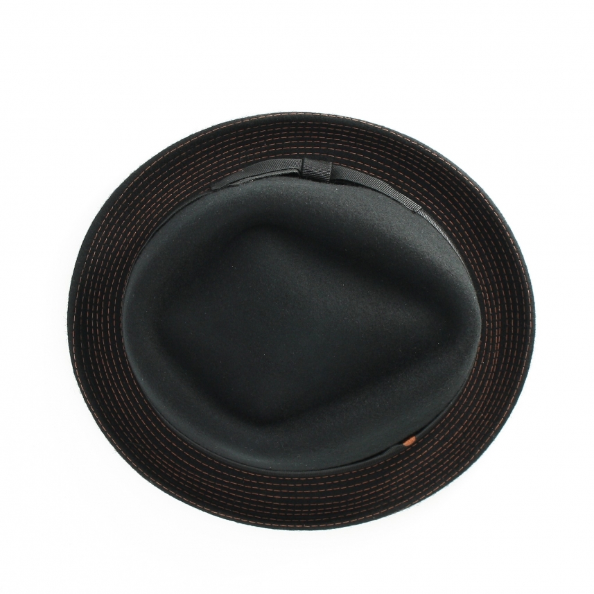 Cappello in feltro Uomo modello pork pie Made in Italy