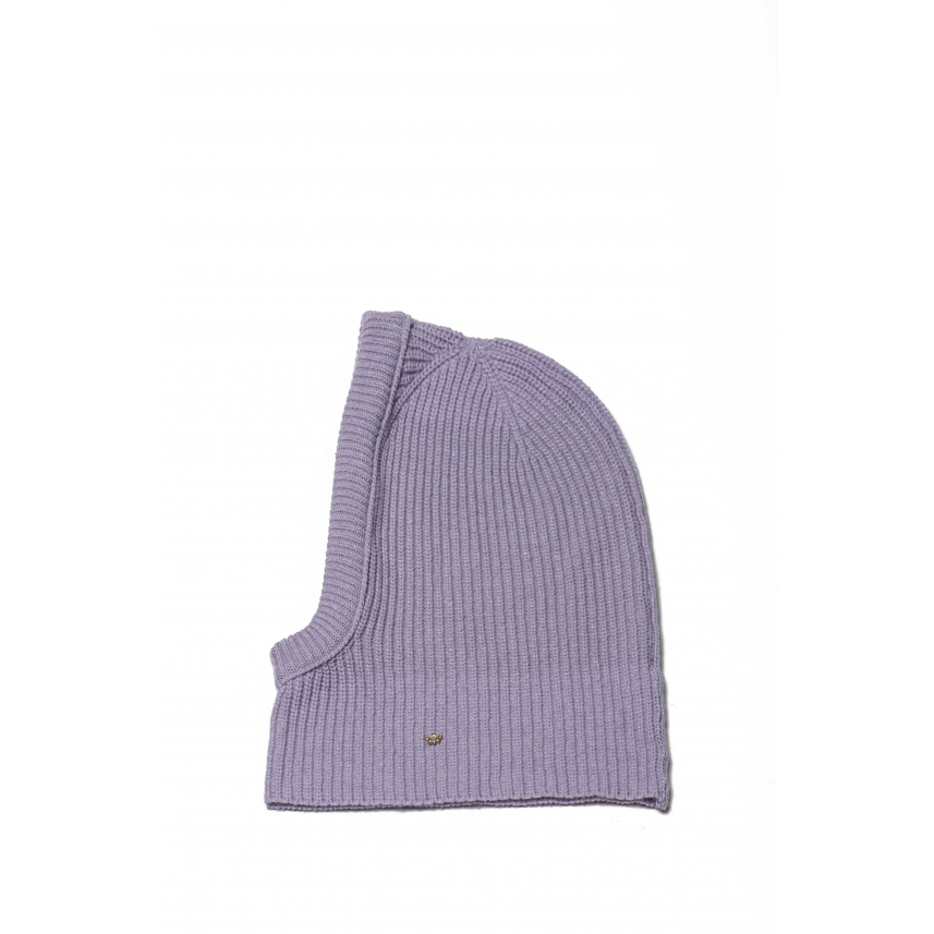Kagoule ribbed balaclava with piping made in Italy
