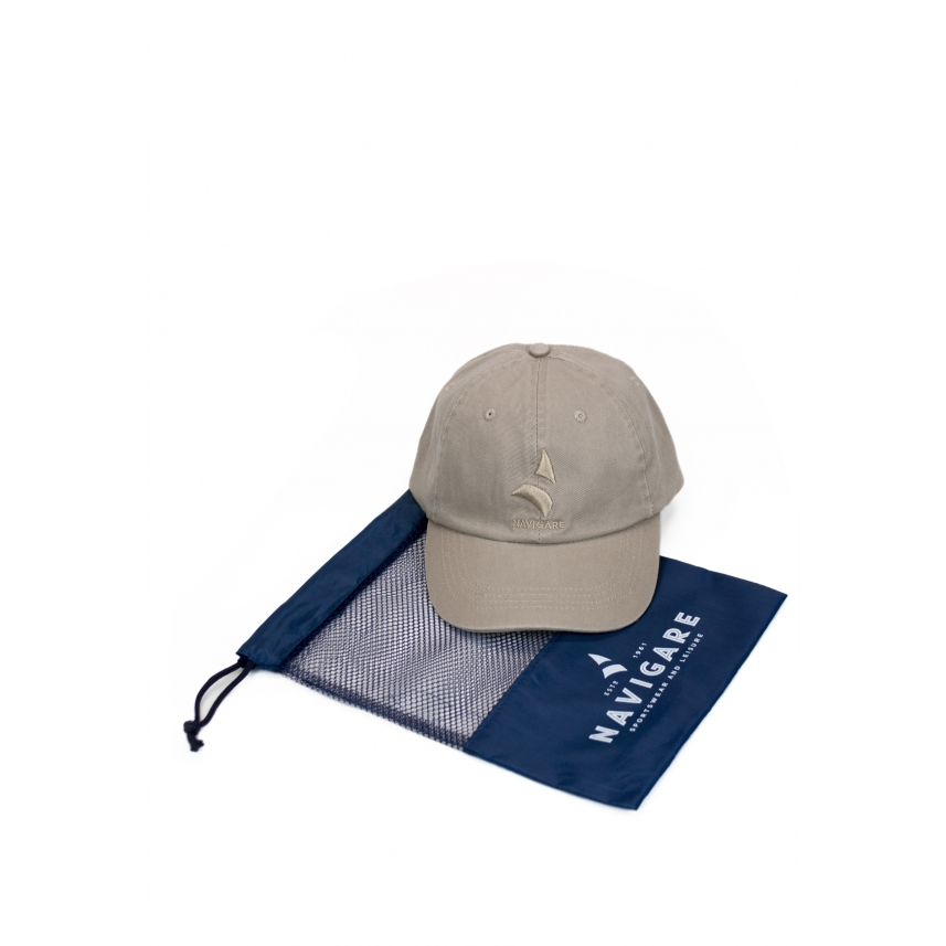NAVIGARE baseball hat with 3D sail embroidery and SPORT bag