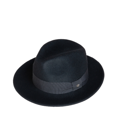 Men's Fedora Felt Hat Classic MAN with Grosgrain
