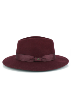 Cappello uomo in feltro Made in Italy gros grais h 3 cm