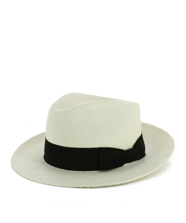 Original men's PANAMA hat branded by fire