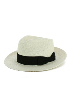 Original men's PANAMA hat branded by fire
