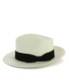 Original men's PANAMA hat branded by fire