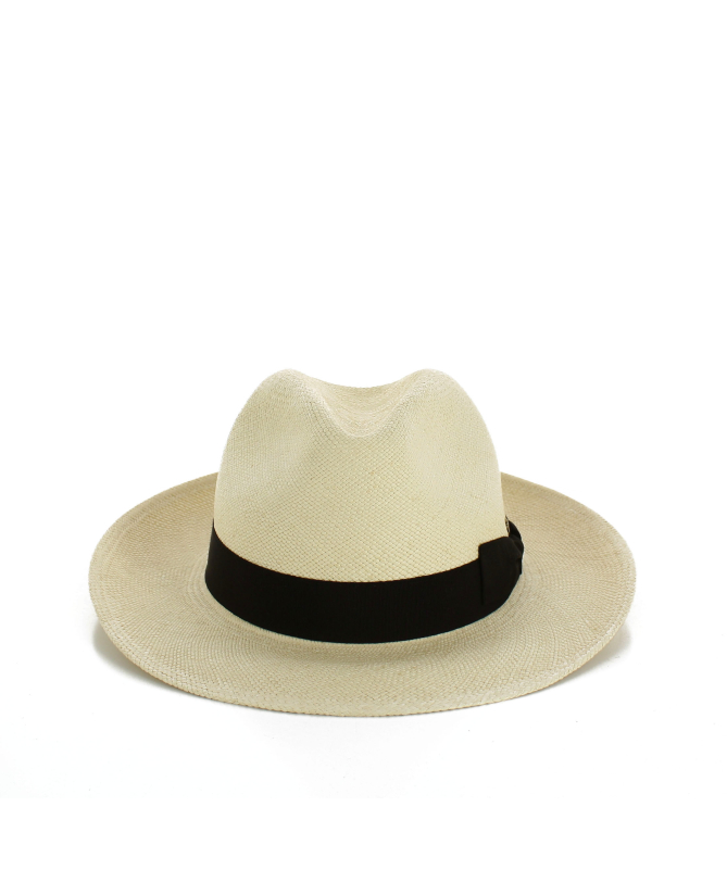 Original Herren Panamahut mit Brandzeichen Italien hut