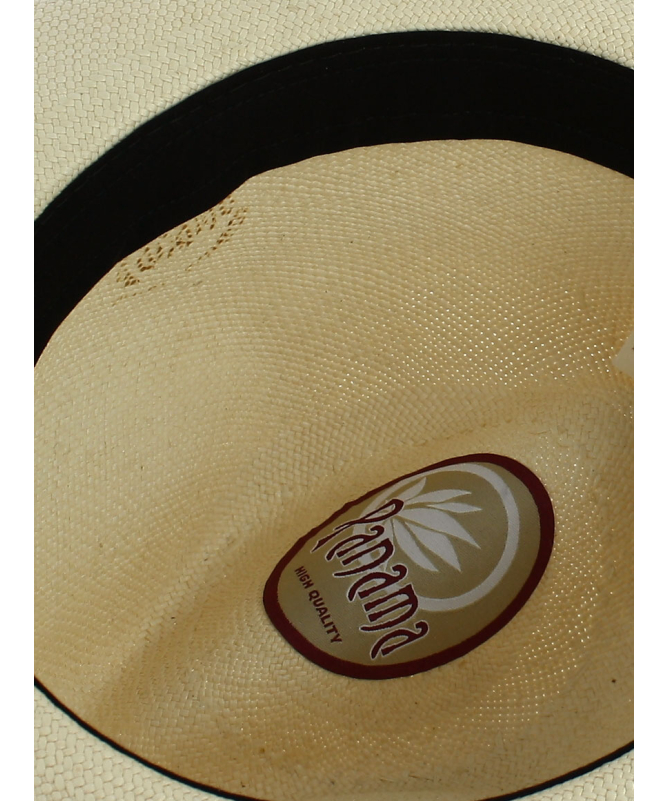 Original Herren Panamahut mit Brandzeichen Italien hut