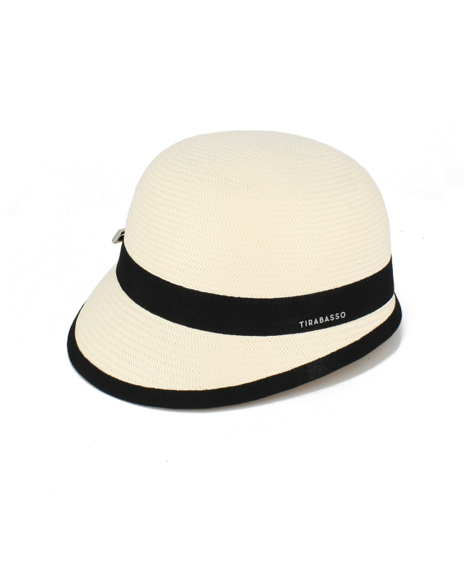 Cappello donna Baseball-cap paglia carta moda Made in Italy