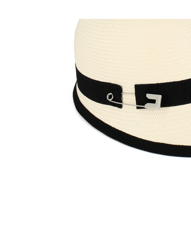 Cappello donna Baseball-cap paglia carta moda Made in Italy