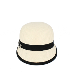 Cappello donna Baseball-cap paglia carta moda Made in Italy