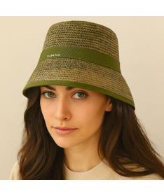 Damen Sommer Fischerhut Fischerhut Made in Italy