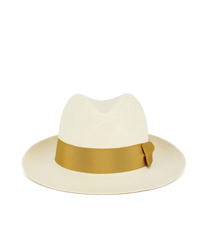 Classic Panama men's hat handwoven in Ecuador