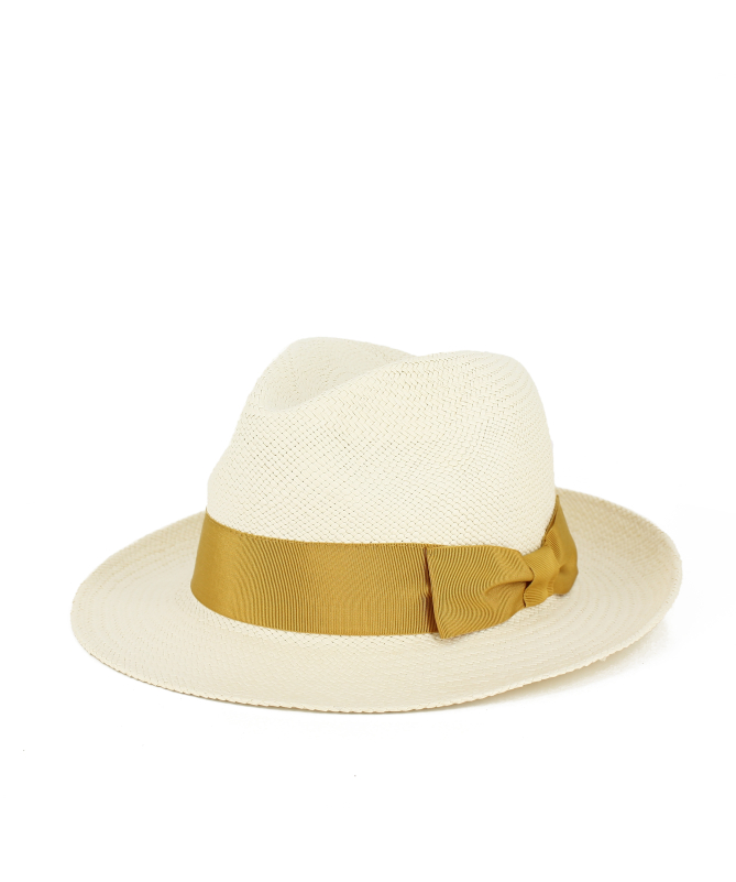 Classic Panama men's hat handwoven in Ecuador