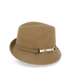 Alpine felt hat asymmetrical wing Made in Italy