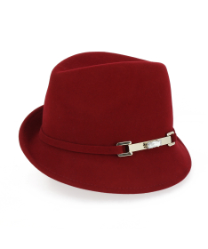 Alpine felt hat asymmetrical wing Made in Italy