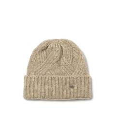 Wool Blend Beanie and Scarf Set Made in Italy