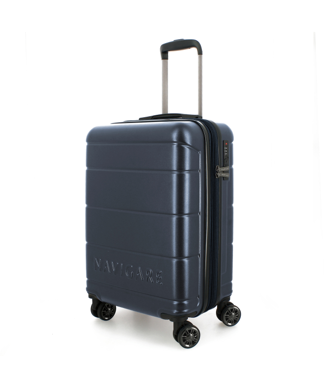 Rigid travel trolley NAVIGARE suitcase Rough 20'' 8 wheels ESP