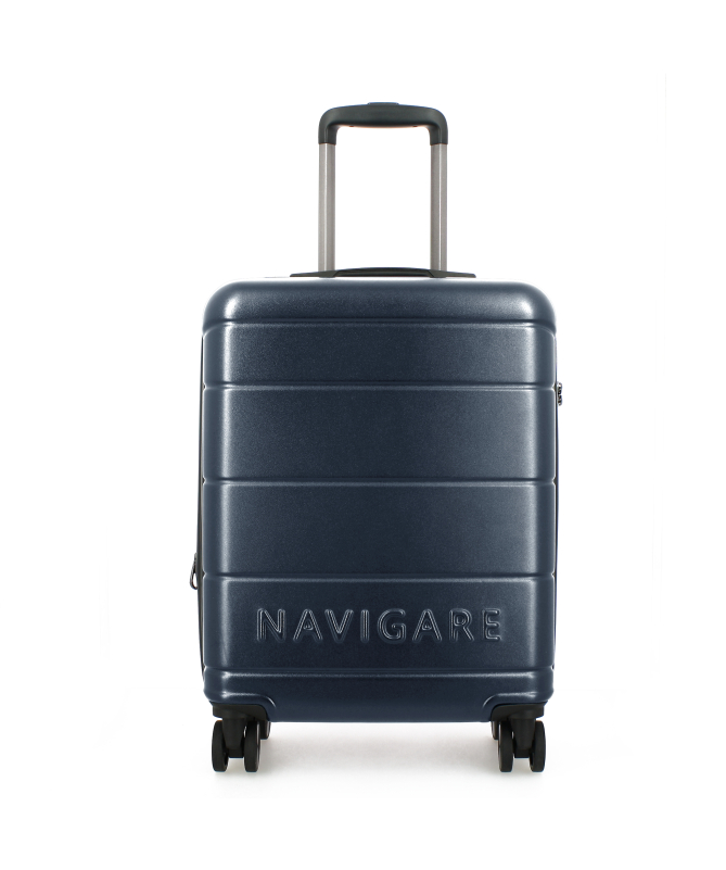 Rigid travel trolley NAVIGARE suitcase Rough 20'' 8 wheels ESP