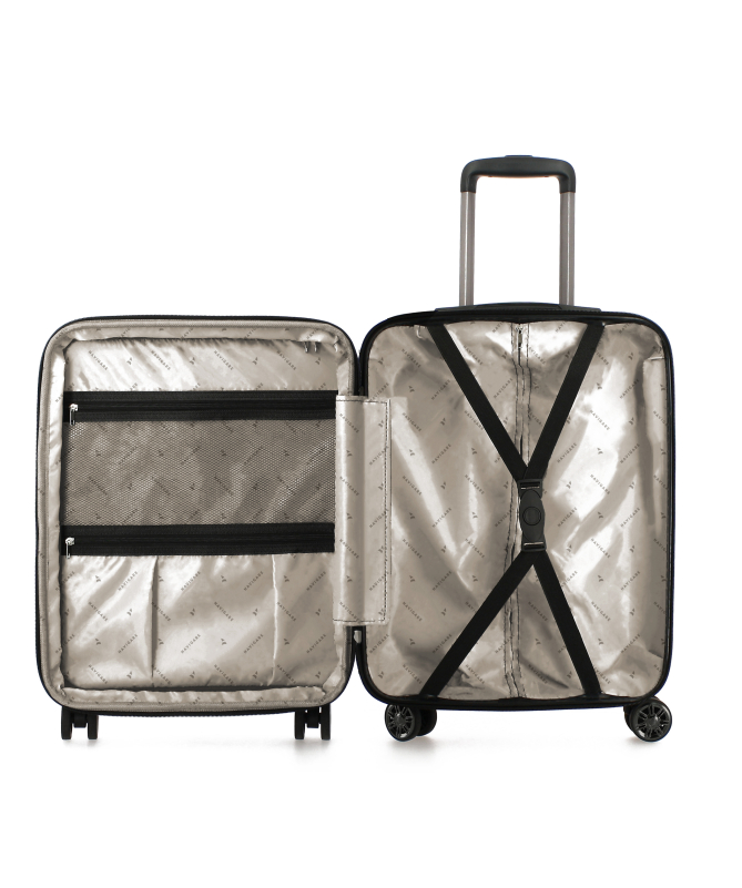 Rigid travel trolley NAVIGARE suitcase Rough 20'' 8 wheels ESP