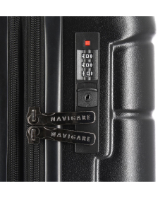 Rigid travel trolley NAVIGARE suitcase Rough 20'' 8 wheels ESP