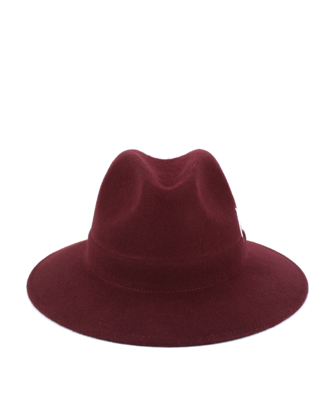 Cappello feltro donna ricamo a mano Made in Italy