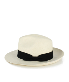 Classic Panama hat, Made in Italy, handwoven in Ecuador