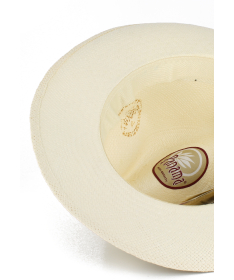 Classic Panama hat, Made in Italy, handwoven in Ecuador