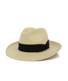 Men's classic Fedora hat 100% soft straw