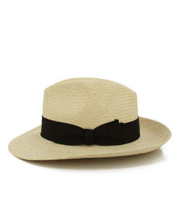 Men's classic Fedora hat 100% soft straw