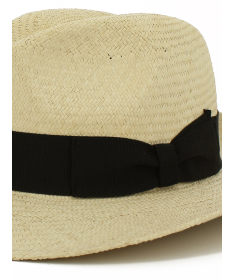 Men's classic Fedora hat 100% soft straw