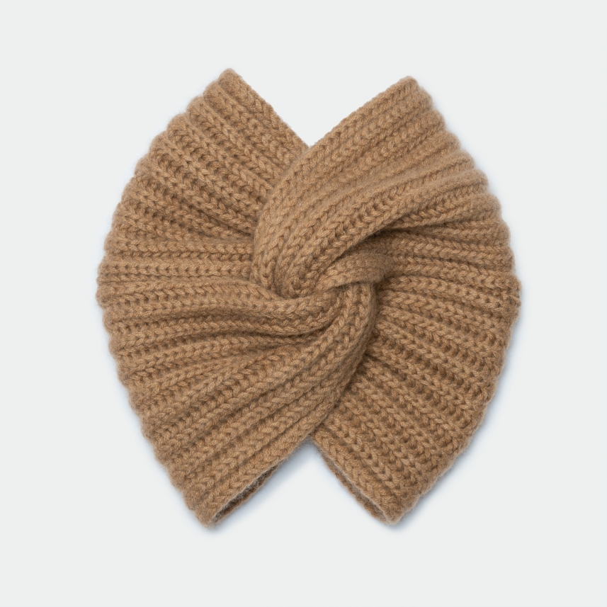 Women's Cashmere Knitted Headband Made in Italy