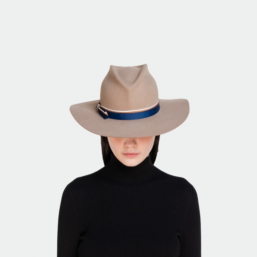 Cappello donna vonbaur con piping