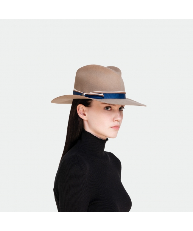 Cappello donna vonbaur con piping