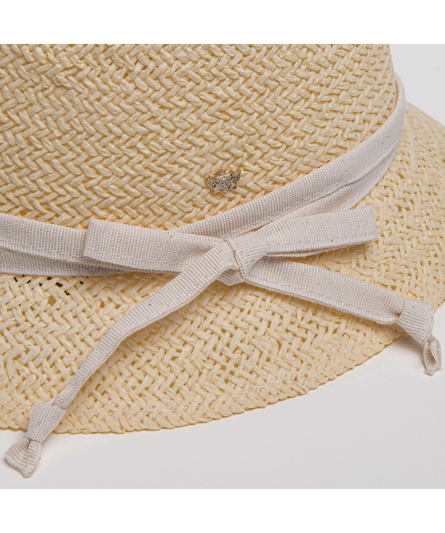 Cappello Donna tinta unita colori pastello carta ritorta