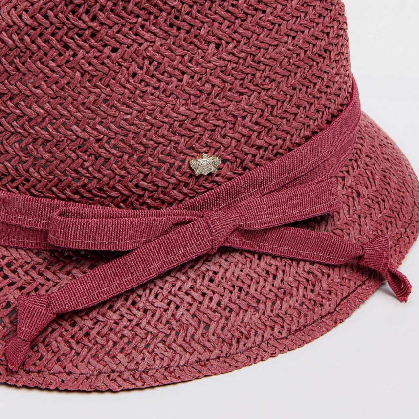 Cappello Donna tinta unita colori pastello carta ritorta