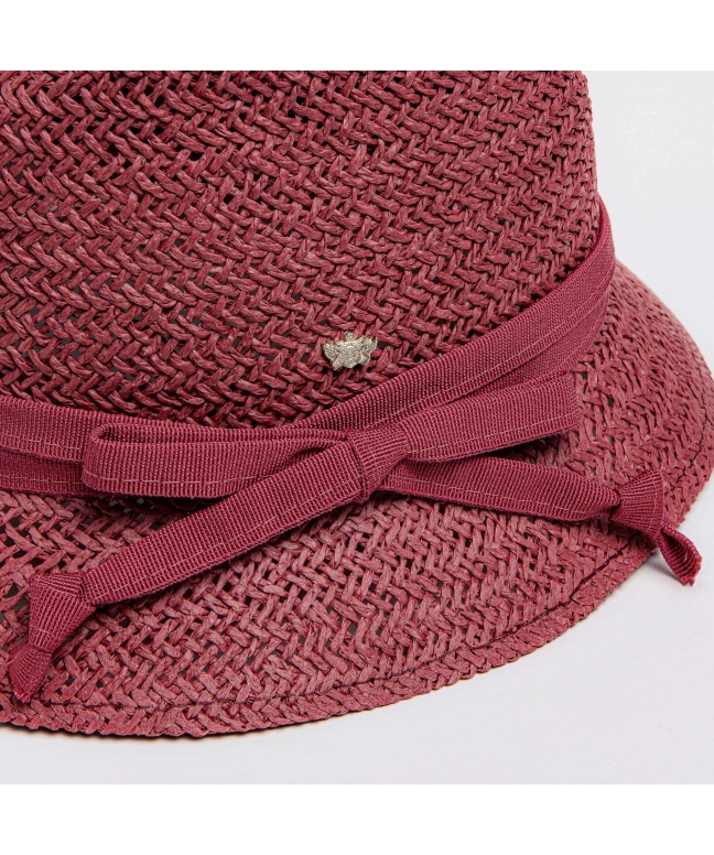 Cappello Donna tinta unita colori pastello carta ritorta