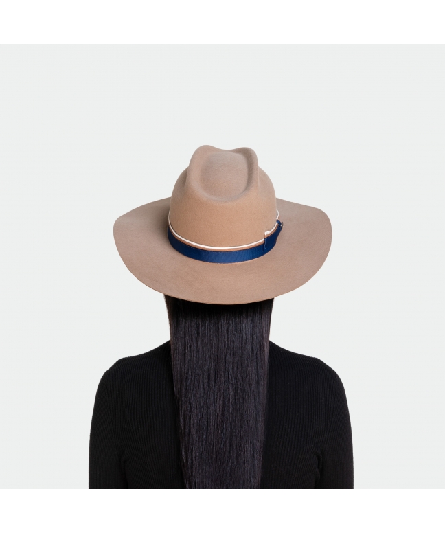 Cappello donna vonbaur con piping