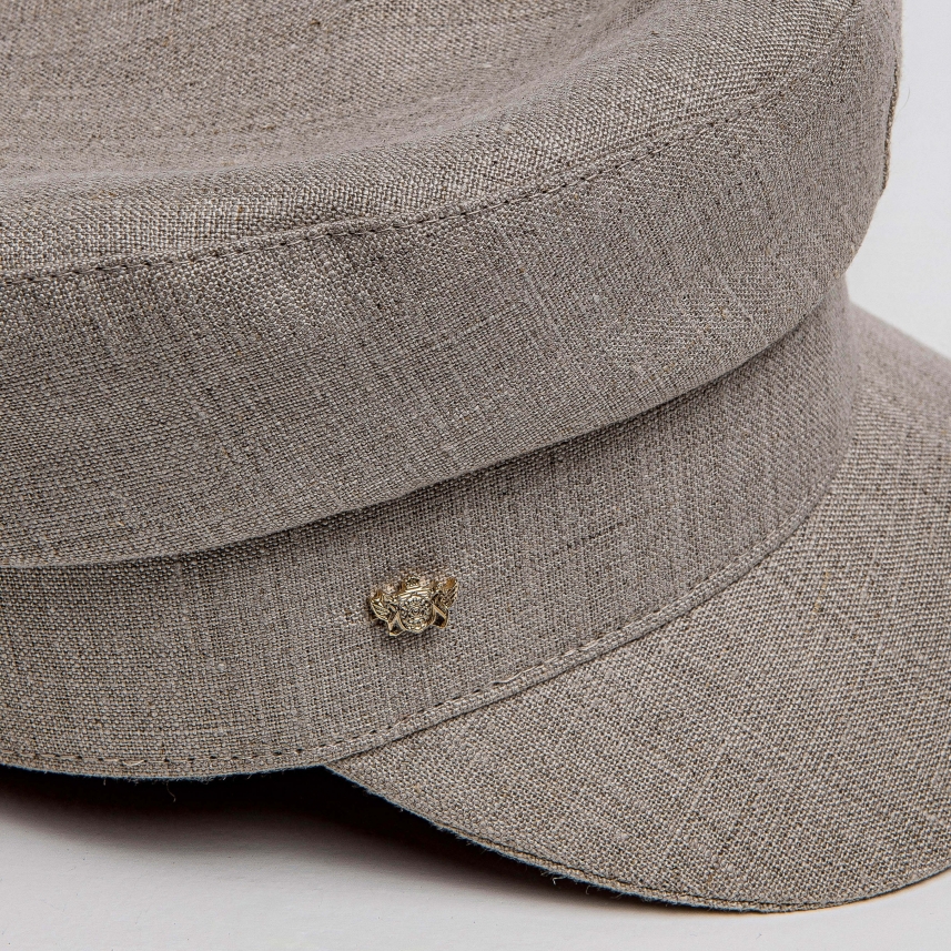 Cappello fidel stewart 100% lino made in italy