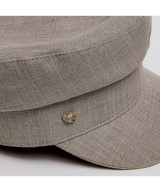 Cappello fidel stewart 100% lino made in italy