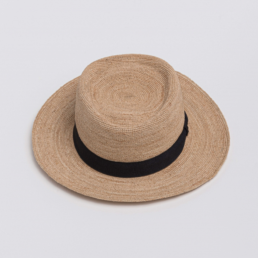 Cappello 100% rafia extra-fino