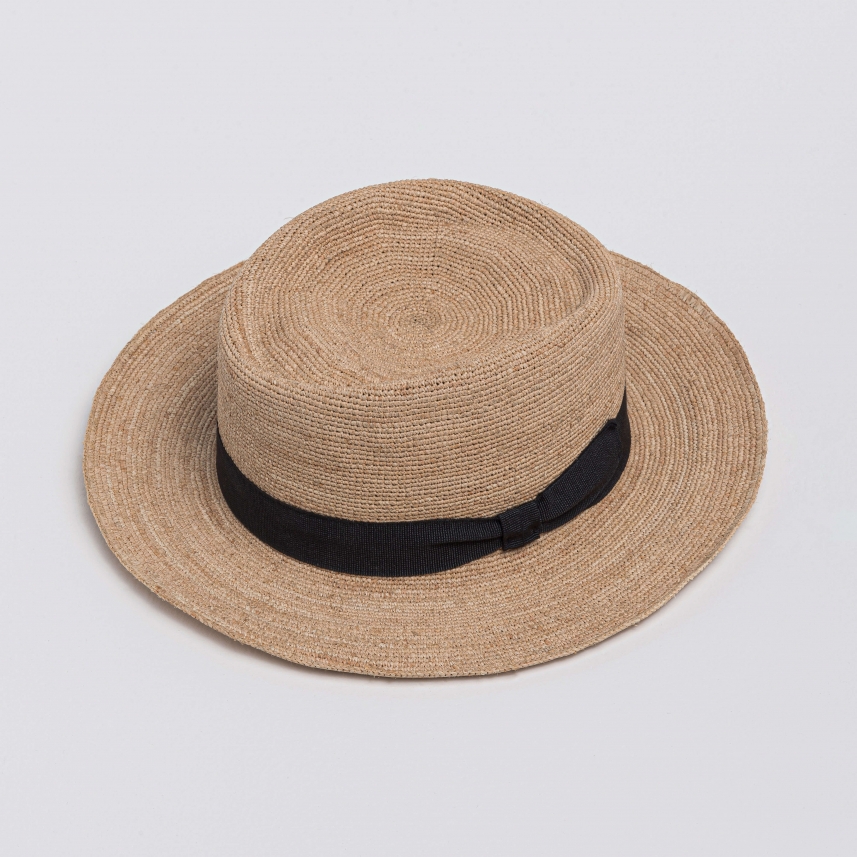 Cappello 100% rafia extra-fino
