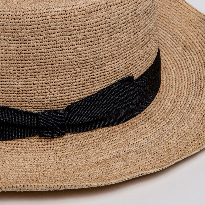 Cappello 100% rafia extra-fino