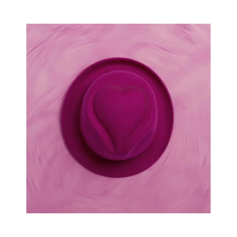 Felt hat heart